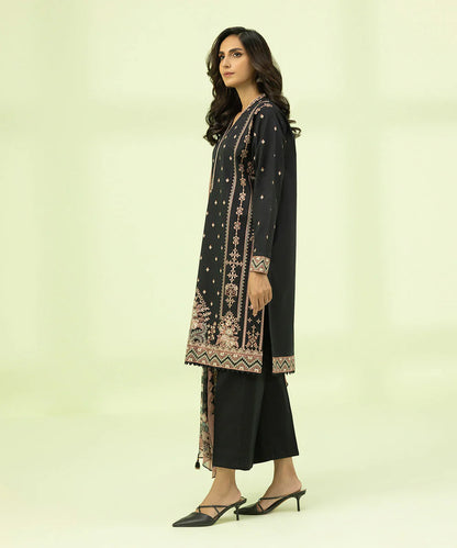 Sapphire | Unstitched 3 Piece Embroidered Lawn Suit