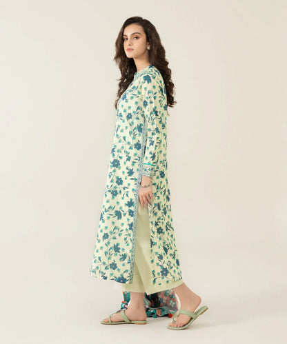 Sapphire | Unstitched 2Pc Printed Lawn - Shirt & Dupatta | U2D-DY23V4-11R