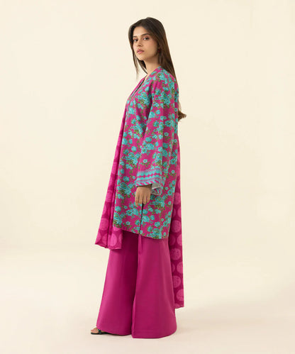 SAPPHIRE | UNSTITCHED 2 PIECE PRINTED LIGHT KHADDAR SUIT