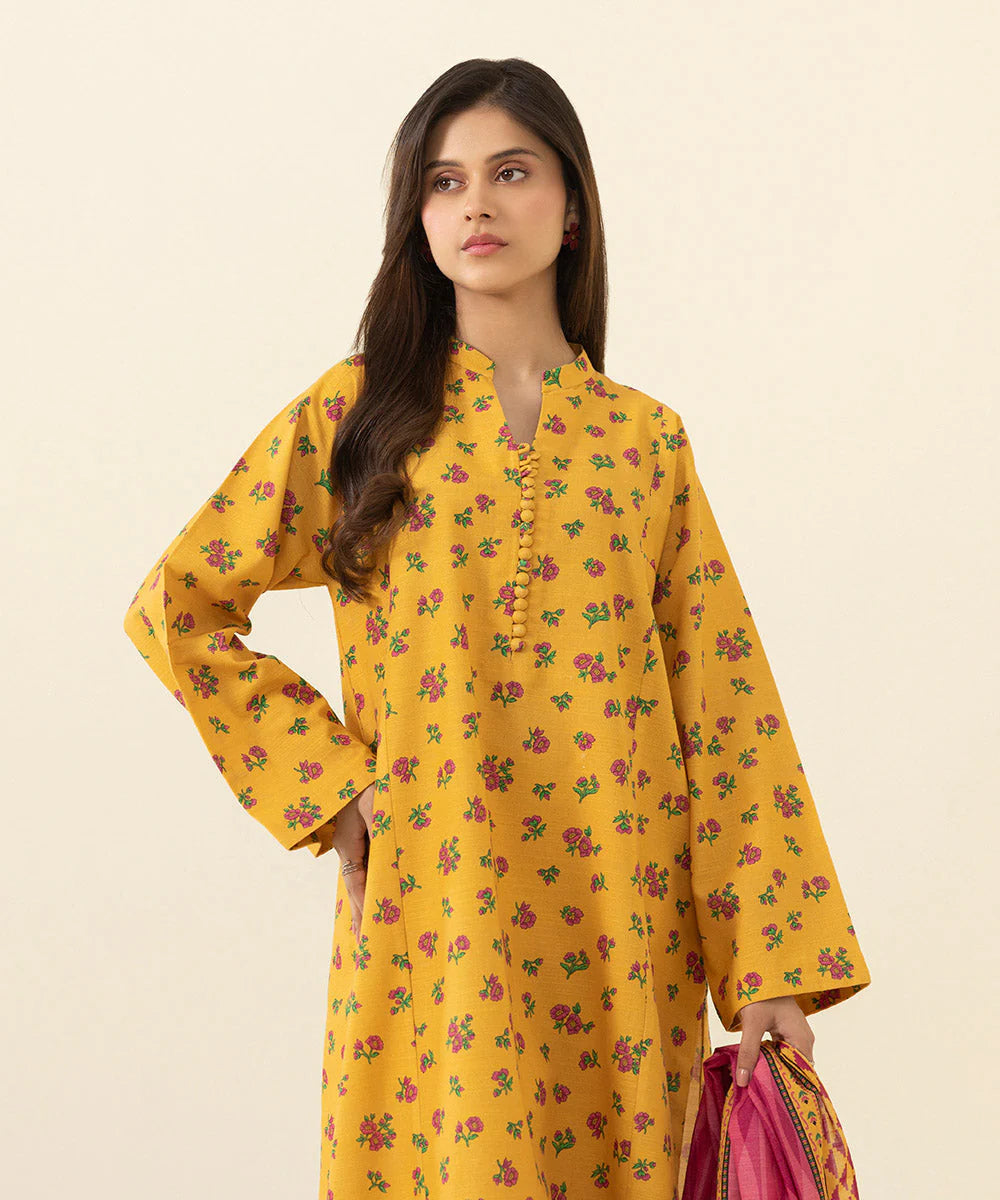 SAPPHIRE | UNSTITCHED 3 PIECE PRINTED LAWN SUIT