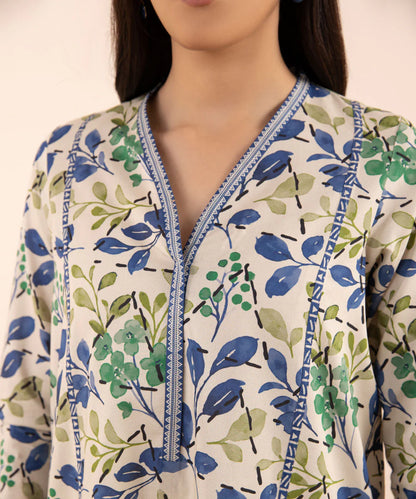 SAPPHIRE | UNSTITCHED 2 PIECE PRINTED LAWN SUIT