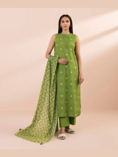 SAPPHIRE | UNSTITCHED 2 PIECE PRINTED LAWN SUIT