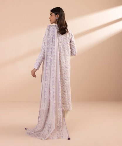 SAPPHIRE | UNSTITCHED 2 PIECE PRINTED LAWN SUIT