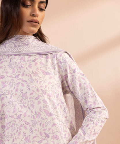 SAPPHIRE | UNSTITCHED 2 PIECE PRINTED LAWN SUIT