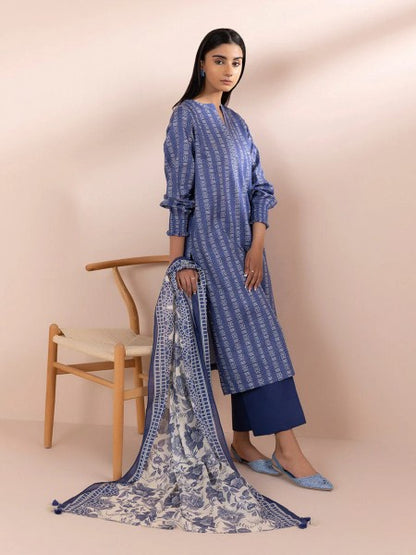 SAPPHIRE | UNSTITCHED 2 PIECE PRINTED LAWN SUIT