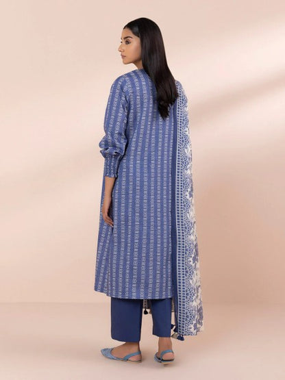 SAPPHIRE | UNSTITCHED 2 PIECE PRINTED LAWN SUIT
