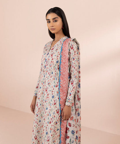 SAPPHIRE | UNSTITCHED 2 PIECE PRINTED LAWN SUIT