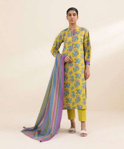 SAPPHIRE | UNSTITCHED 2 PIECE PRINTED LAWN SUIT