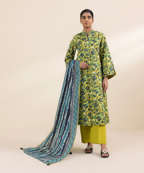 SAPPHIRE | UNSTITCHED 2 PIECE PRINTED LAWN SUIT