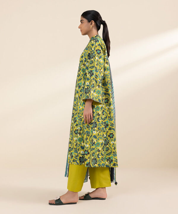 SAPPHIRE | UNSTITCHED 2 PIECE PRINTED LAWN SUIT