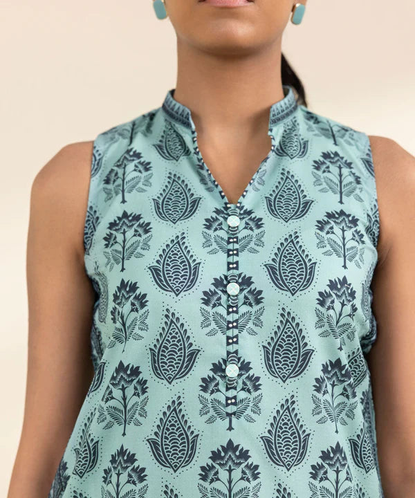 SAPPHIRE | UNSTITCHED 2 PIECE EMBROIDERED LAWN SUIT
