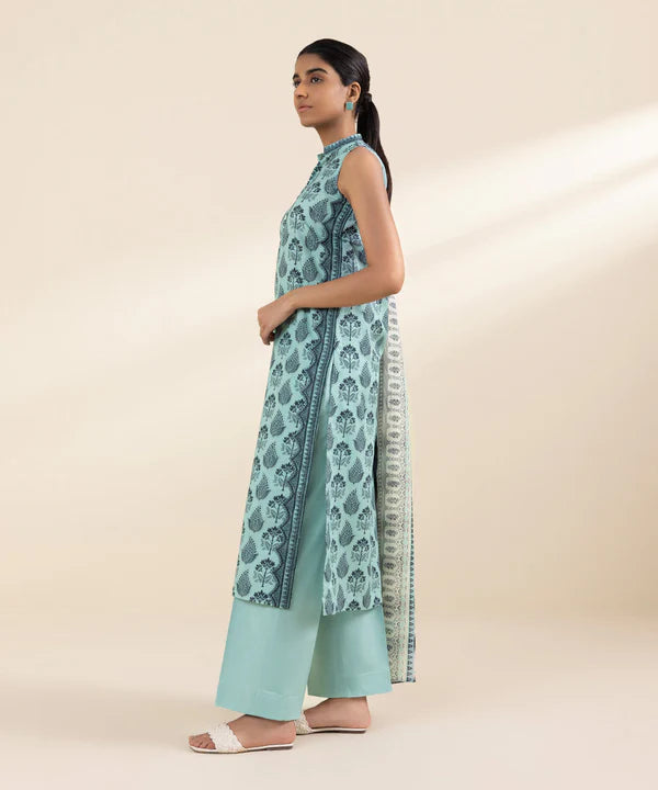 SAPPHIRE | UNSTITCHED 2 PIECE EMBROIDERED LAWN SUIT
