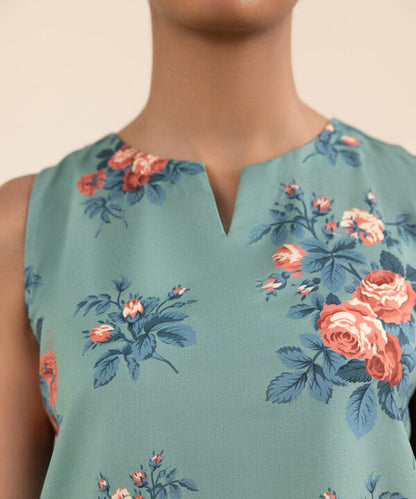 SAPPHIRE | UNSTITCHED 2 PIECE PRINTED LAWN SUIT