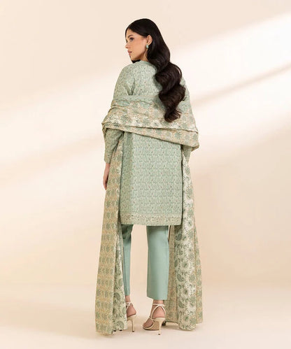 SAPPHIRE | UNSTITCHED 2 PIECE PRINTED CAMBRIC SUIT