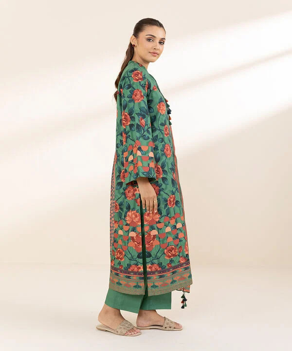SAPPHIRE | UNSTITCHED 2 PIECE PRINTED LAWN SUIT