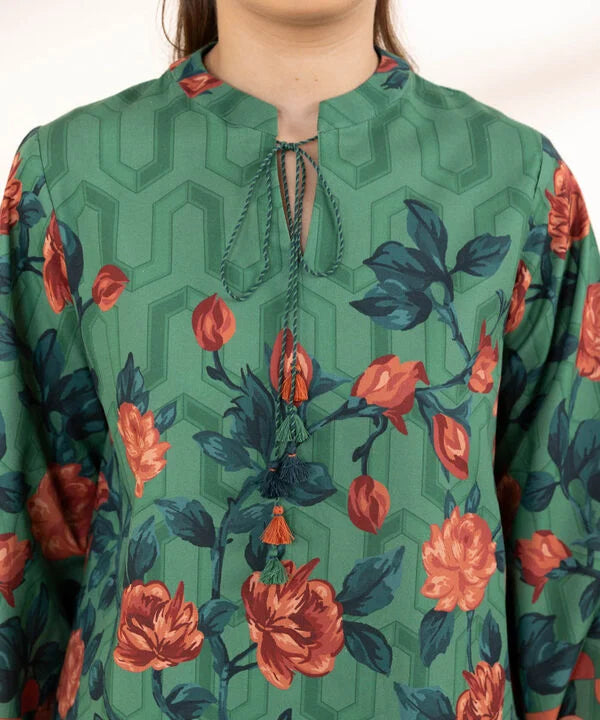 SAPPHIRE | UNSTITCHED 2 PIECE PRINTED LAWN SUIT