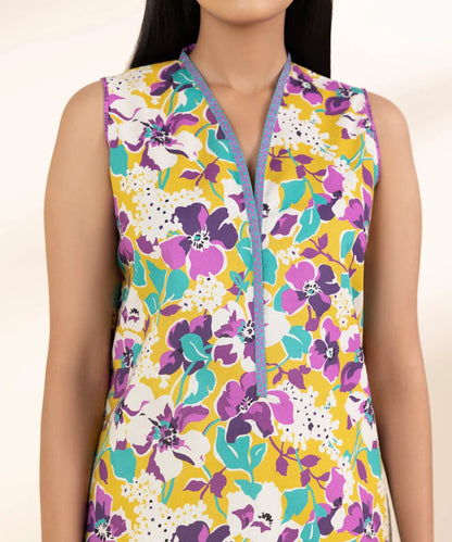 SAPPHIRE | UNSTITCHED 2 PIECE PRINTED LAWN SUIT