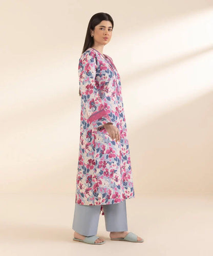SAPPHIRE | UNSTITCHED 2 PIECE PRINTED LAWN SUIT