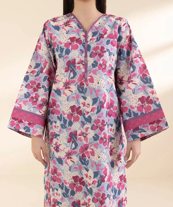 SAPPHIRE | UNSTITCHED 2 PIECE PRINTED LAWN SUIT