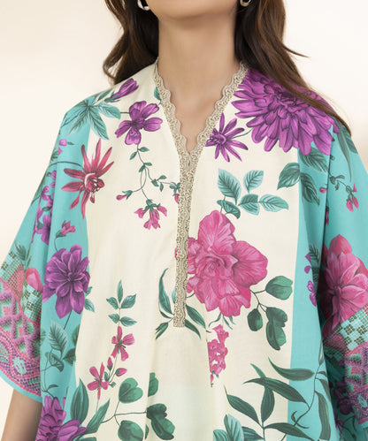 SAPPHIRE | UNSTITCHED 3 PIECE PRINTED LAWN SUIT