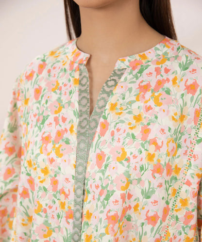 SAPPHIRE | UNSTITCHED 3 PIECE EMBROIDERED CAMBRIC SUIT