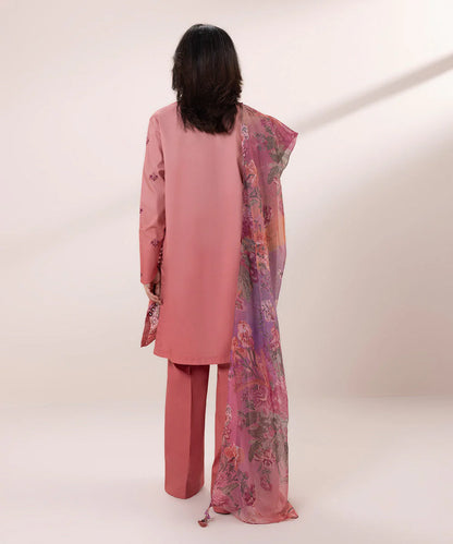 SAPPHIRE | UNSTITCHED 3 PIECE EMBROIDERED CAMBRIC SUIT