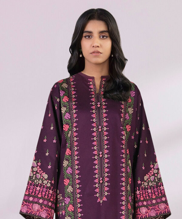 SAPPHIRE | UNSTITCHED 2 PIECE EMBROIDERED LAWN SUIT