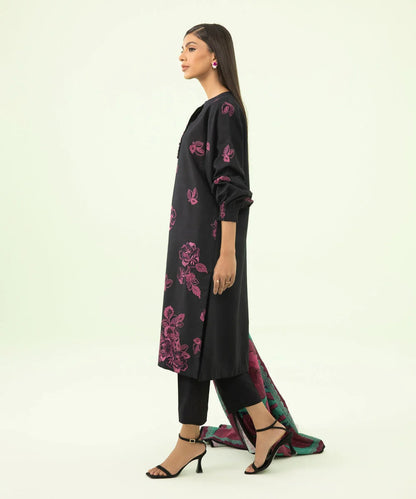 SAPPHIRE | UNSTITCHED 2 PIECE EMBROIDERED LIGHT KHADDAR SUIT