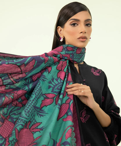 SAPPHIRE | UNSTITCHED 2 PIECE EMBROIDERED LIGHT KHADDAR SUIT