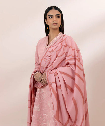 SAPPHIRE | UNSTITCHED 2 PIECE EMBROIDERED DOBBY SUIT