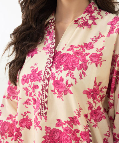 Sapphire | Unstitched 2Pc Printed Lawn - Shirt & Trouser | U2T-DY23V4-13R