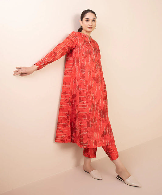 SAPPHIRE | UNSTITCHED 2 PIECE PRINTED LAWN SUIT