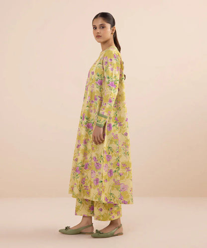 SAPPHIRE | UNSTITCHED 2 PIECE PRINTED LAWN SUIT