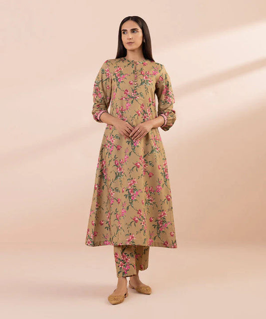 SAPPHIRE | UNSTITCHED 2 PIECE PRINTED LAWN SUIT