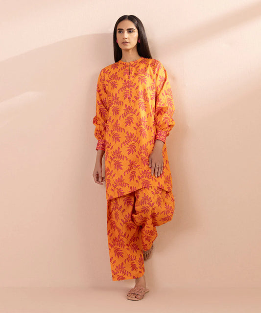 SAPPHIRE | UNSTITCHED 2 PIECE PRINTED LAWN SUIT