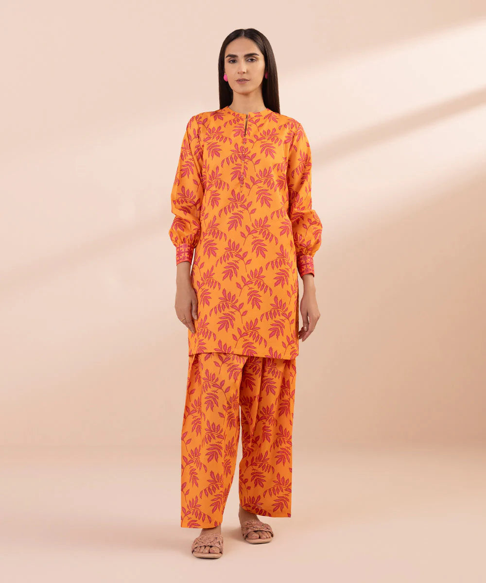 SAPPHIRE | UNSTITCHED 2 PIECE PRINTED LAWN SUIT