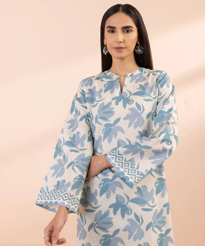 SAPPHIRE | UNSTITCHED 2 PIECE PRINTED LAWN SUIT