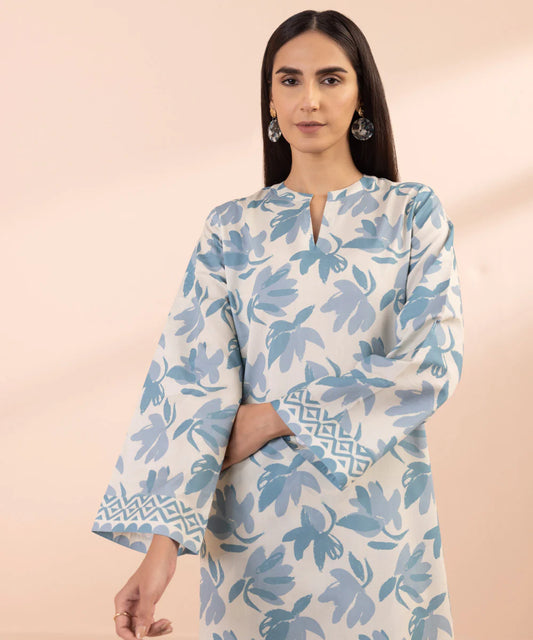 SAPPHIRE | UNSTITCHED 2 PIECE PRINTED LAWN SUIT