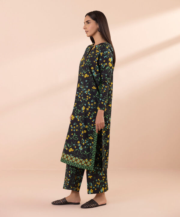 SAPPHIRE | UNSTITCHED 2 PIECE PRINTED LAWN SUIT