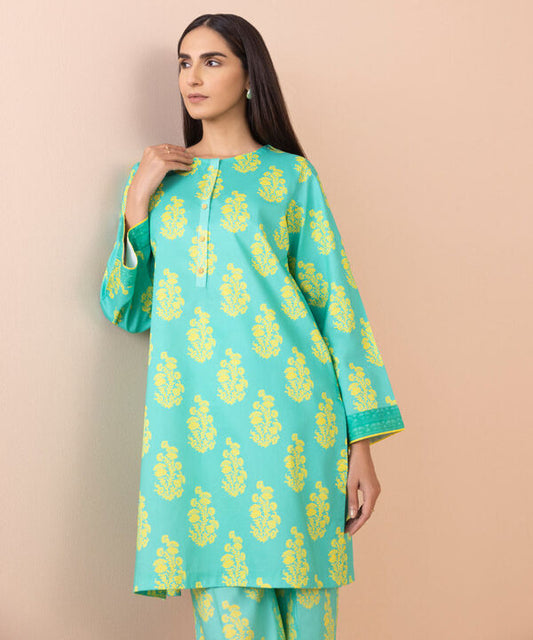 SAPPHIRE | UNSTITCHED 2 PIECE PRINTED LAWN SUIT