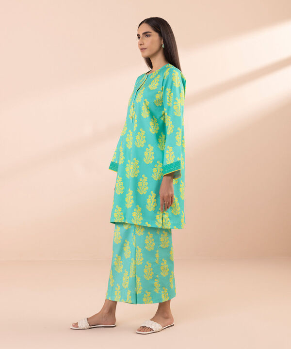SAPPHIRE | UNSTITCHED 2 PIECE PRINTED LAWN SUIT