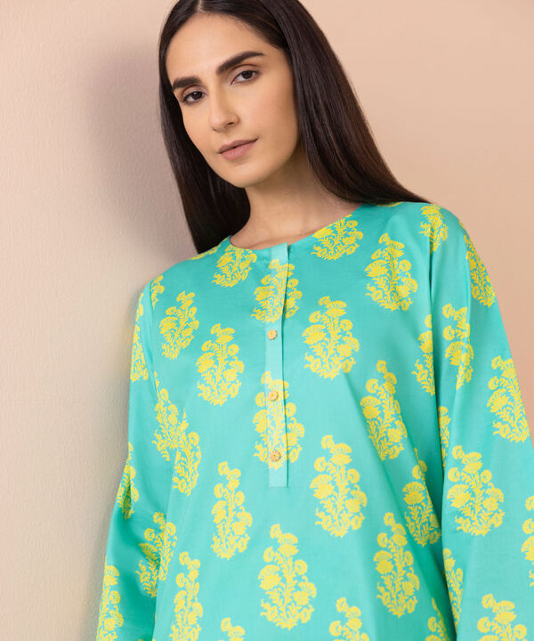 SAPPHIRE | UNSTITCHED 2 PIECE PRINTED LAWN SUIT