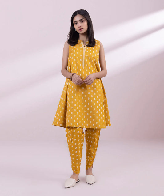 SAPPHIRE | UNSTITCHED 2 PIECE PRINTED LAWN SUIT