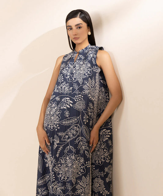 SAPPHIRE | UNSTITCHED 2 PIECE PRINTED LAWN SUIT