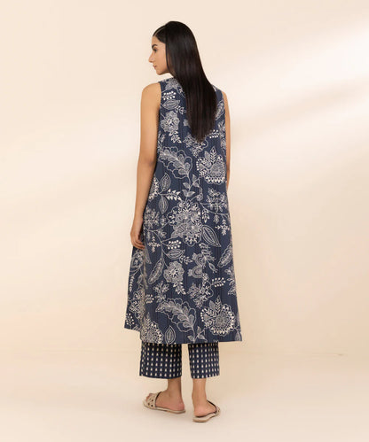 SAPPHIRE | UNSTITCHED 2 PIECE PRINTED LAWN SUIT