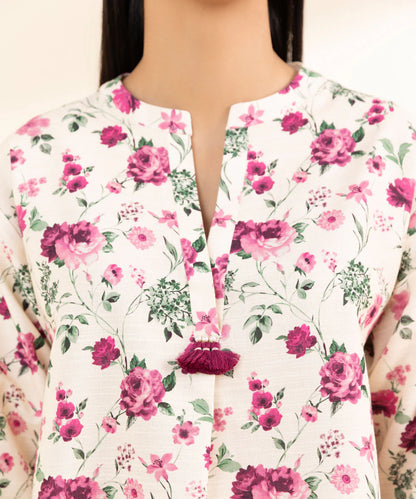 SAPPHIRE | UNSTITCHED 2 PIECE PRINTED KHADDAR SUIT