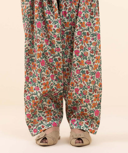 SAPPHIRE | UNSTITCHED 2 PIECE PRINTED LIGHT KHADDAR SUIT