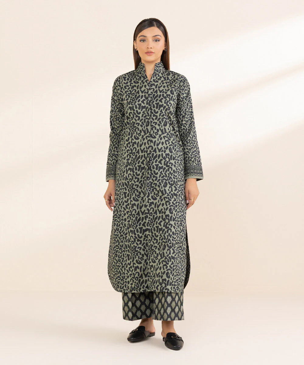 SAPPHIRE | UNSTITCHED 2 PIECE PRINTED LAWN SUIT