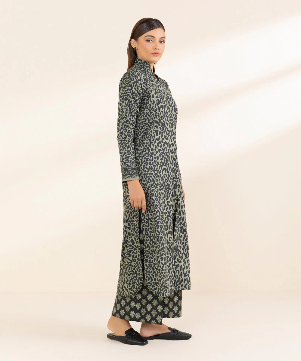 SAPPHIRE | UNSTITCHED 2 PIECE PRINTED LAWN SUIT