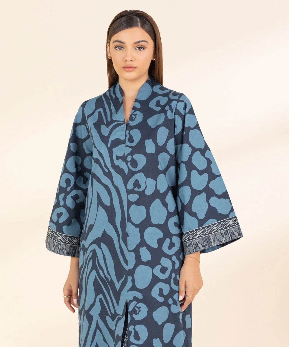SAPPHIRE | UNSTITCHED 2 PIECE PRINTED LAWN SUIT